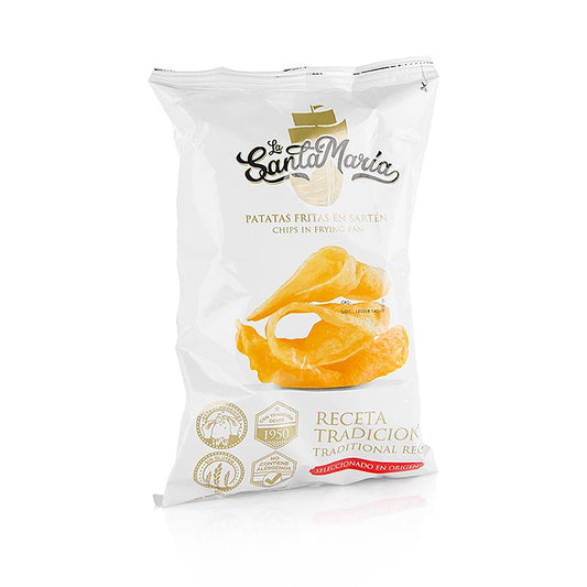 Potatischips – saltade, La Santamaria, 140 g