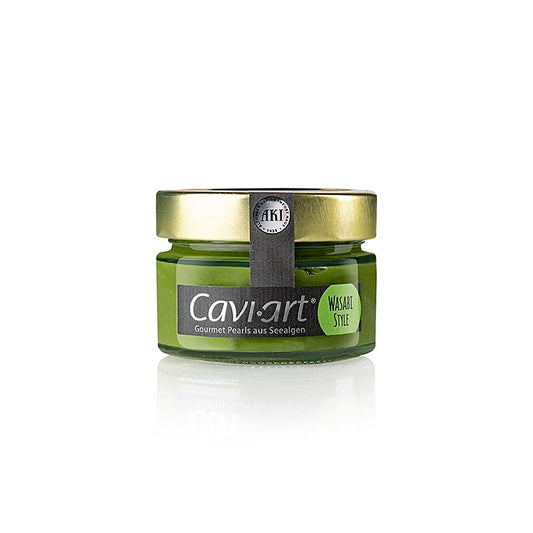 Cavi-Art® algkaviar, wasabismak, vegansk, 100 g
