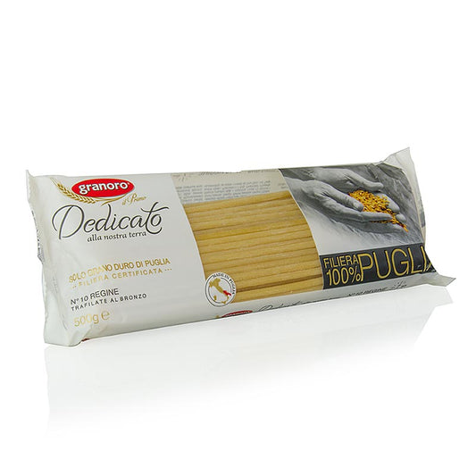 Granoro Dedicato - Regine makaroner, nr 10, 10 kg, 20 x 500 g
