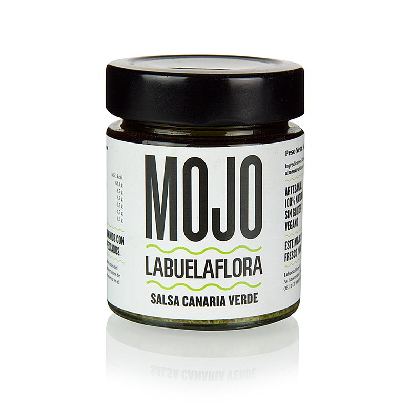 Mojo Verde, kanarisk grön salsa, Labuelaflora, 140 g