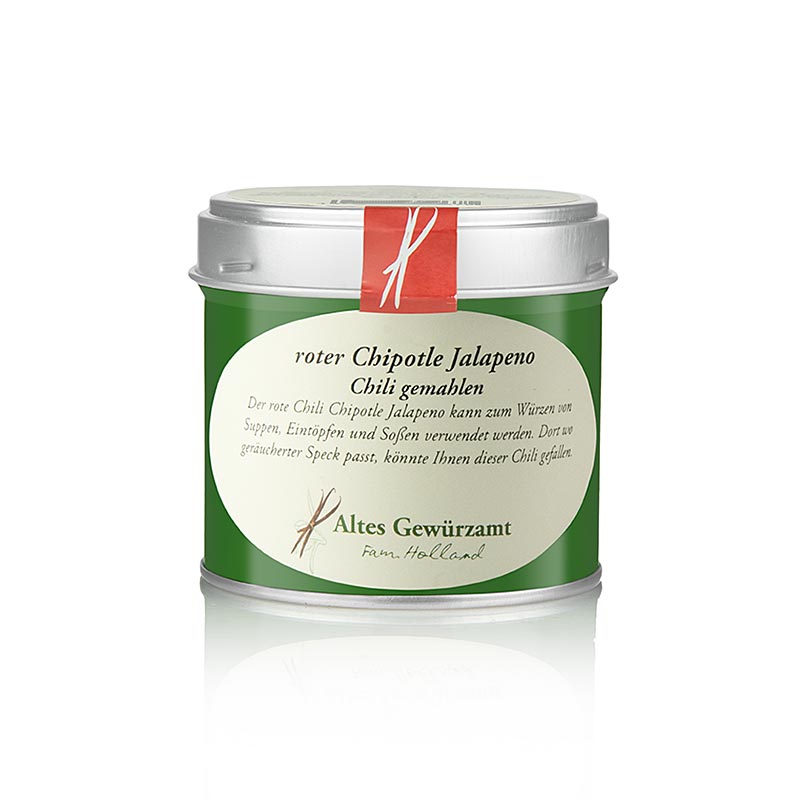 Chili Chipotle Jalapeno, röd, malen, Altes Gewürzamt, 80 g