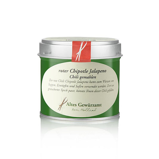 Chili Chipotle Jalapeno, röd, malen, Altes Gewürzamt, 80 g