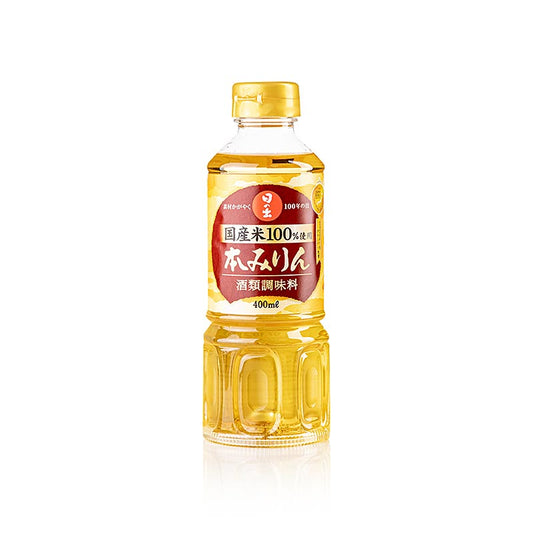 Mirin Hon – söt risvin, alkoholhaltig smaksättare, 14 % vol., Japan (GMO), 400 m