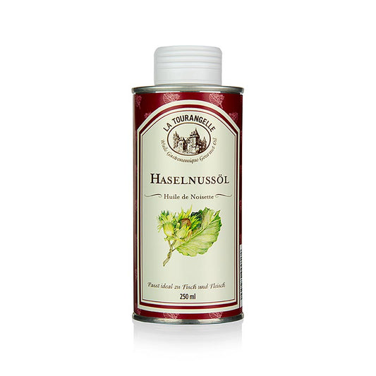 Hasselnötsolja, rostad, La Tourangelle, 250 ml