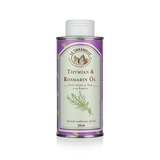 Timjan- och rosmarinolja, smaksatt, La Tourangelle, 250 ml