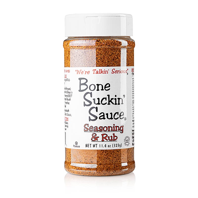 Bone Suckin´ Regular Seasoning & Rub´, BBQ-kryddblandning, Ford´s Food, 323 g