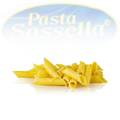 Färska Garganelli, rullad pasta, Sassella, 500 g