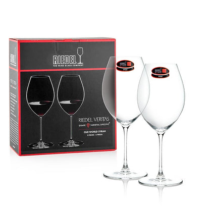 Riedel Veritas-glas – Alte Welt Syrah/Blaufränkisch (6449/41), i presentförpackn, 2 St