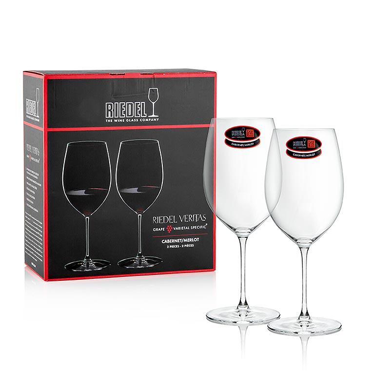 Riedel Veritas-glas – Cabernet Merlot (6449/0), i presentförpackning, 2 st
