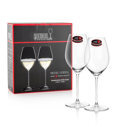 Riedel Veritas-glas – Champagne (6449/28), i presentförpackning, 2 st