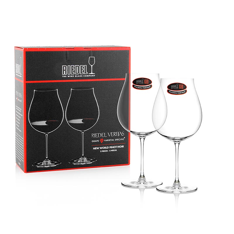 Riedel Veritas-glas – Nya världen Pinot Noir/Nebbiolo (6449/67), i presentförpac, 2 St