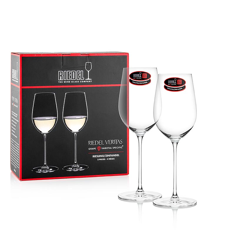 Riedel Veritas-glas – Riesling/Zinfandel (6449/28), i presentförpackning, 2 st