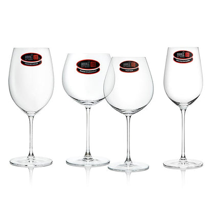 Riedel Veritas-glas – provningsset 2x vitt & rött (5449/47), i presentförpacknin