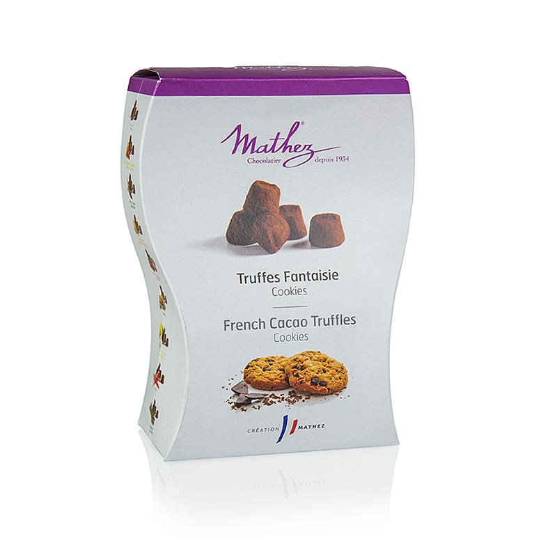 Tryffelkonfekt – praliner, Mathez, med kex, 250 g