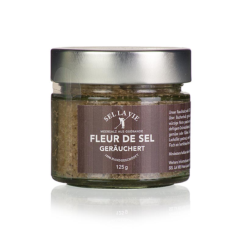 Fleur de Sel, rökt, Sel la Vie, 125 g