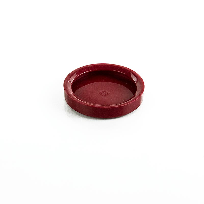 Silikonlock för Weck-burkar, mörkrött, 60 mm, 1 st