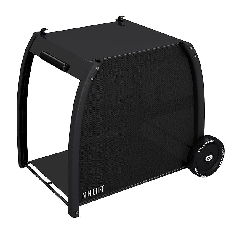 Outdoorchef-tillbehör – station för grill 420 E + G, Minichef svart, 1 st