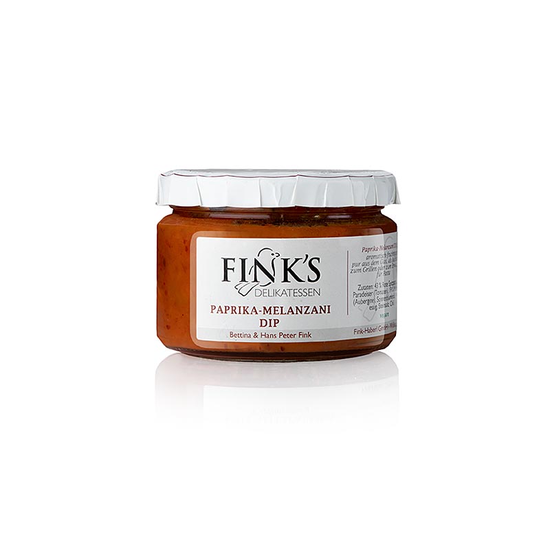 Paprika-Melanzani (Auberginer) Dip, Fink´s Delikatessen, 220 g