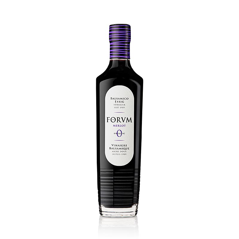 FORVM Merlot balsamvinäger, 6,5 % syra, ekologisk, 500 ml