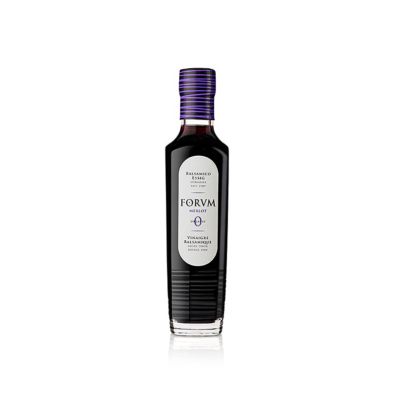FORVM Merlot balsamvinäger, 6,5 % syra, ekologisk, 250 ml