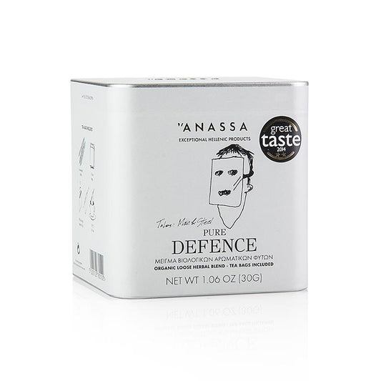 ANASSA Pure Defence Tea (örtte), löst med 15 påsar, ekologiskt, 30 g