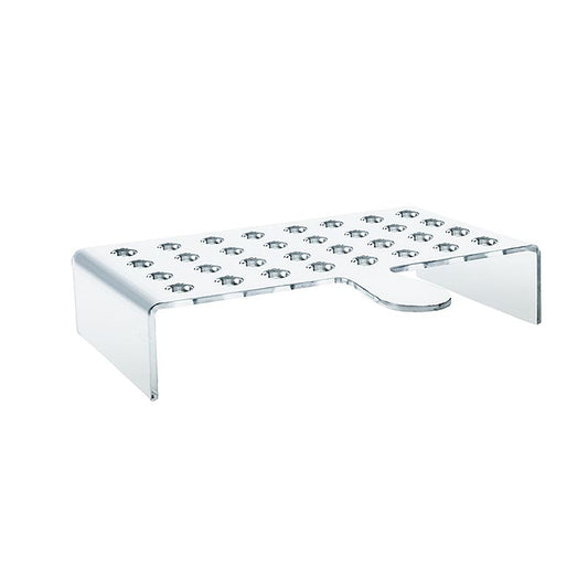 Vaffelhållare serveringsbricka, för 32 våfflor, plexiglas, 70221, 1 st