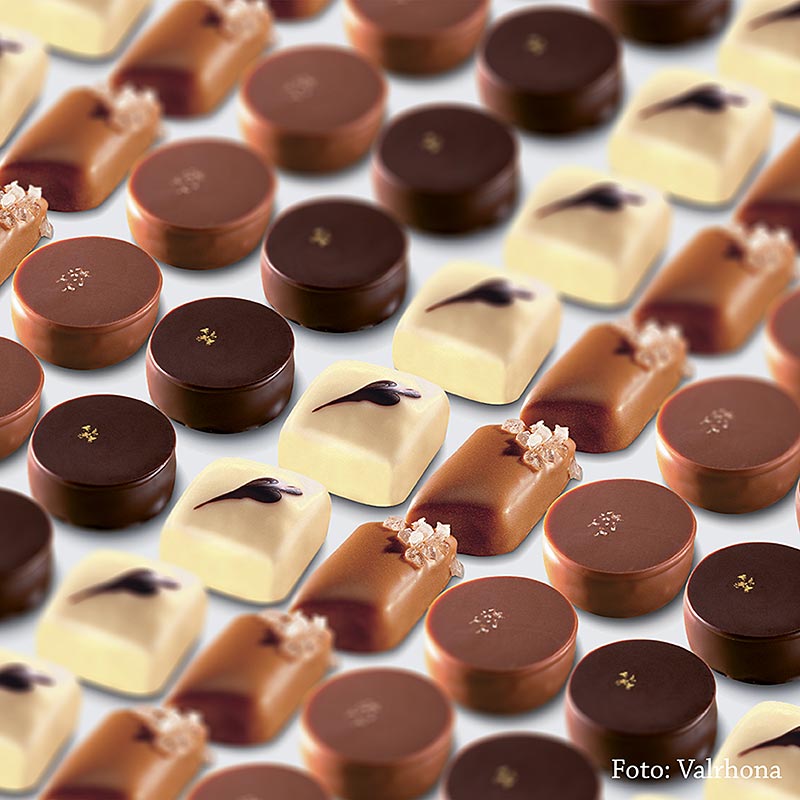 Valrhona pralinblandning, Sensation Classique, 4 sorter, 1,6 kg, 160 st