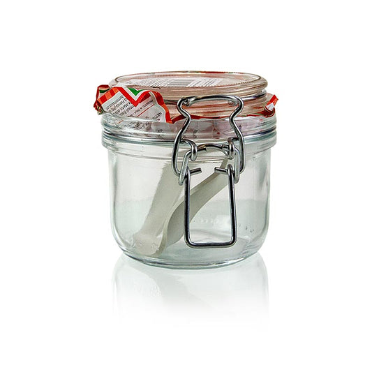 Glasburk med trådklämma – Terrine Fido, 200 ml, rund, 1 st