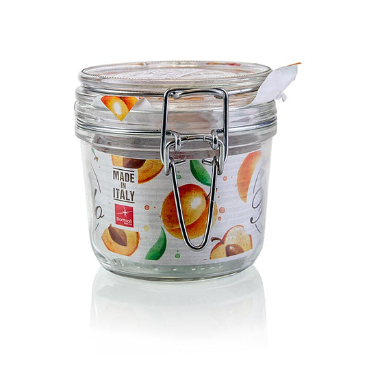 Glasburk med trådklämma – Terrine Fido, 350 ml, rund, med gummi, 1 st