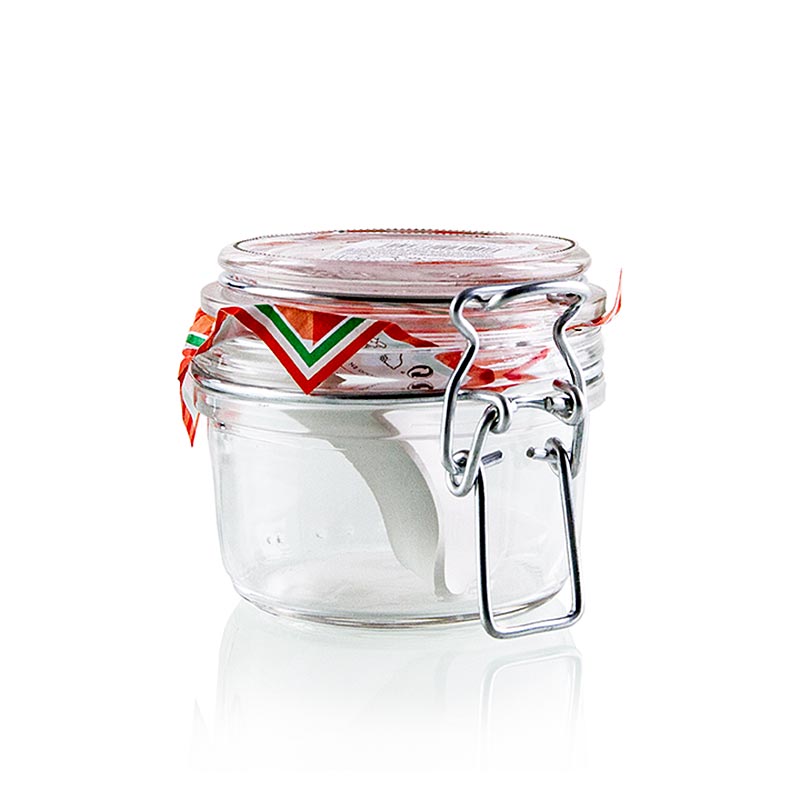 Burk med trådklämma – Terrine Fido, 125 ml, rund, 1 st