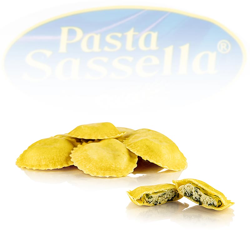 Färska agnolotti med ramslöksfyllning, Sassella, säsongsvara, 500 g