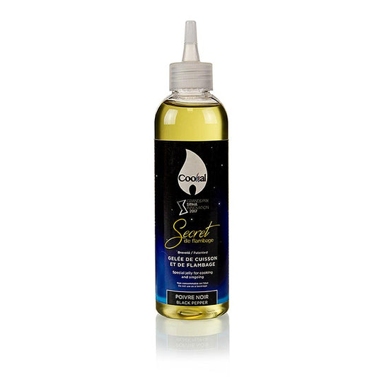 Secret de Flambage Poivre Noire (svartpeppar), flamberingsgel, Cookal, 200 ml