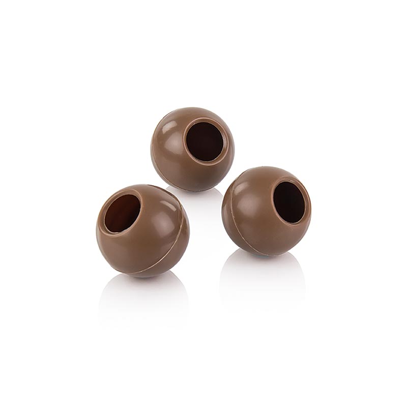 Håla tryffelkulor, mjölkchoklad, ø 24 mm, Läderach, 1,336 kg, 567 st