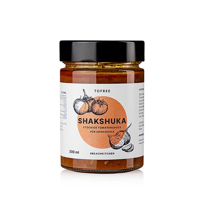 Shakshuka, tomatsåsbas för äggrätten, TOFREE-north, 300 ml