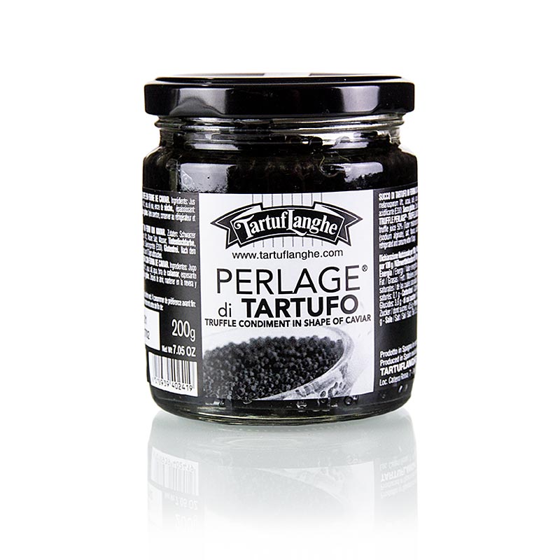 Tartuflanghe tryffelkaviar – ”Perlage di Tartufo”, av vintertryffelsaft, 200 g