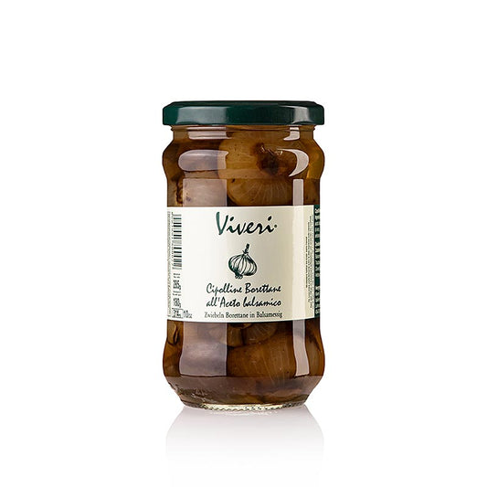 Inlagda Borettane-lökar, i balsamvinäger, 285 g