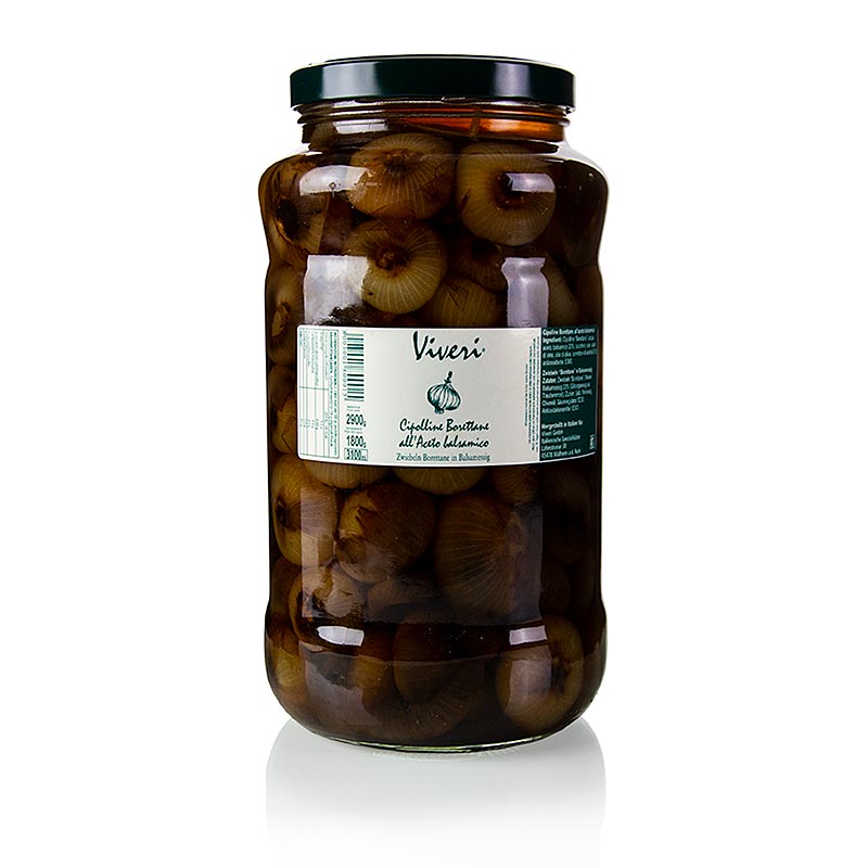 Inlagda Borettane-lökar, i balsamvinäger, 2,9 kg