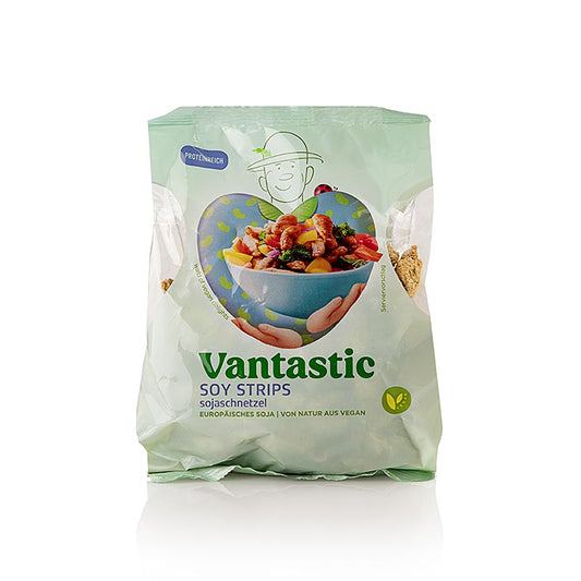Sojastrimlor, veganska, Vantastic Foods, 250 g