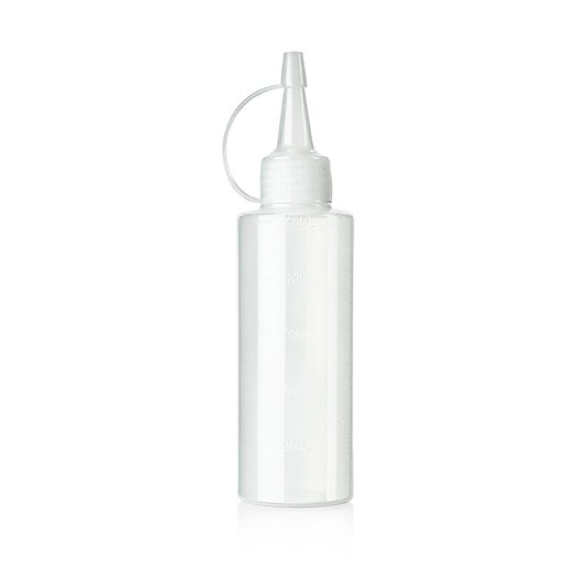 Plastsprutflaska, med droppflaska/lock, 150 ml, 100% Chef, 1 st