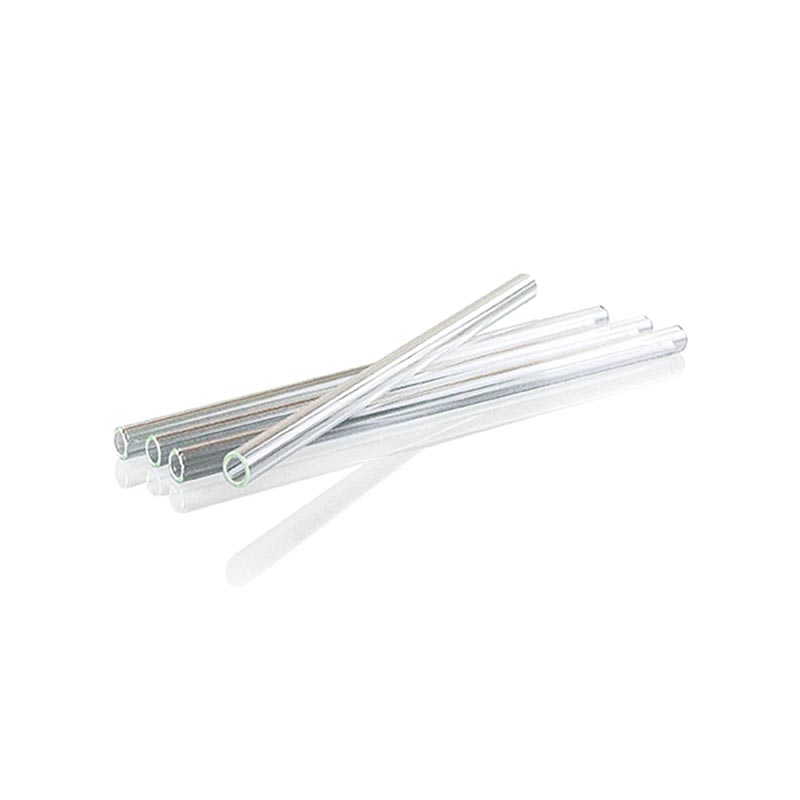 Glasrör, raka, ø8 mm (1,1 mm vägg), 15 cm, 50 st