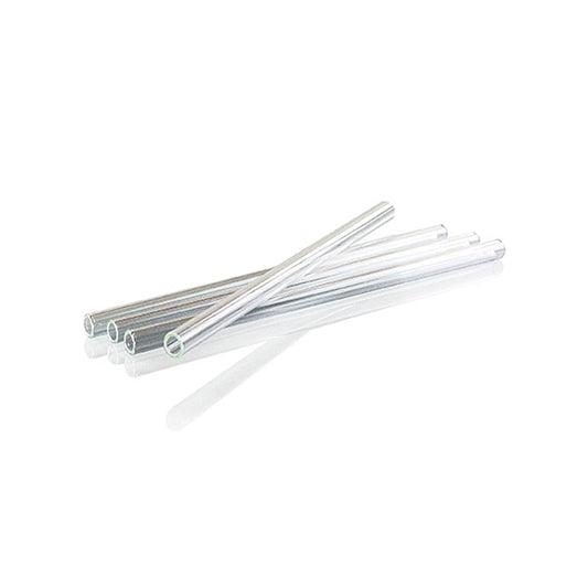 Glasrör, raka, ø8 mm (1,1 mm vägg), 15 cm, 50 st