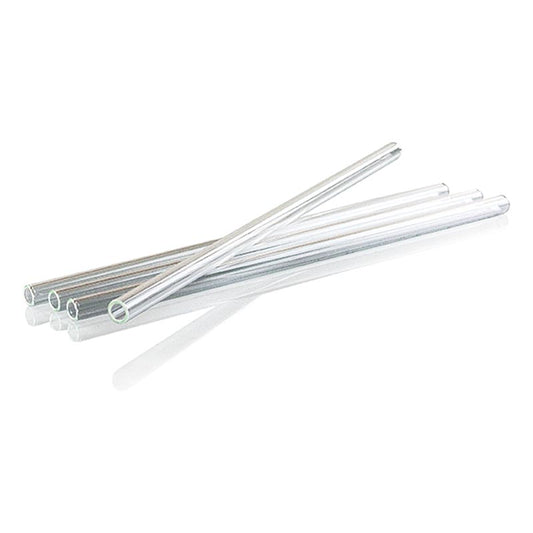 Glasrör, raka, ø8 mm (1,1 mm vägg), 24 cm, 50 st