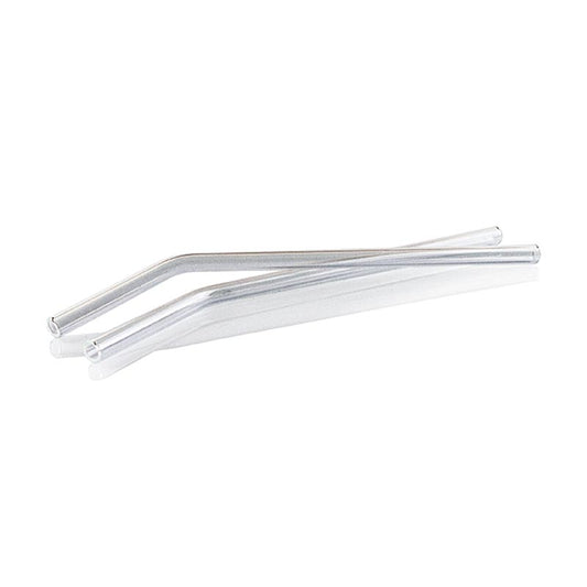 Glasrör, böjda, ø8 mm (1,1 mm vägg), 21 cm, 50 st
