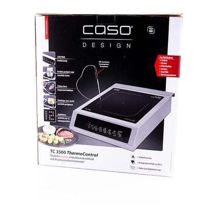 Induktionshäll TC Thermo Control 3500 Watt, Caso, 1 st