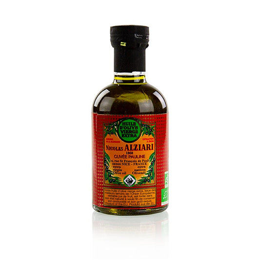 Extra jungfruolja, Cuvée Pauline (intensiv), Alziari, ekologisk, 200 ml