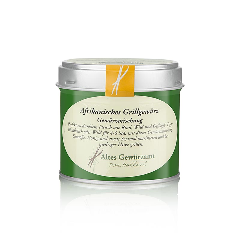 Afrikansk grillkrydda, kryddblandning, Altes Gewürzamt, 75 g