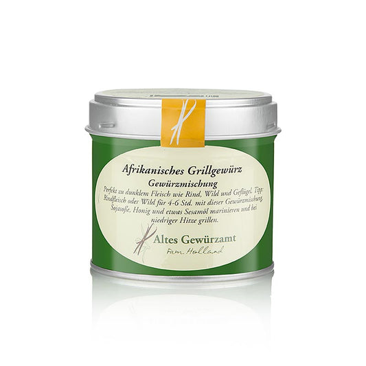 Afrikansk grillkrydda, kryddblandning, Altes Gewürzamt, 75 g