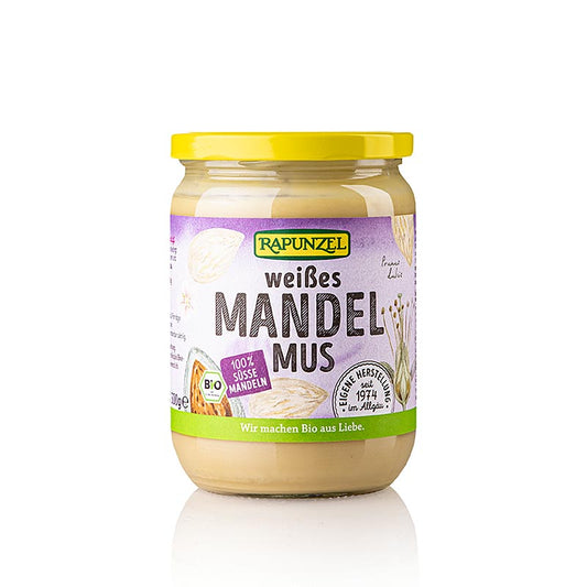Mandelmus, vit, vegansk, Rapunzel, ekologisk, 500 g