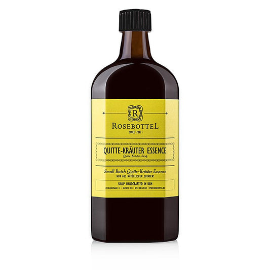 Rosebottel kvitten- och örtessenssirap, 500 ml