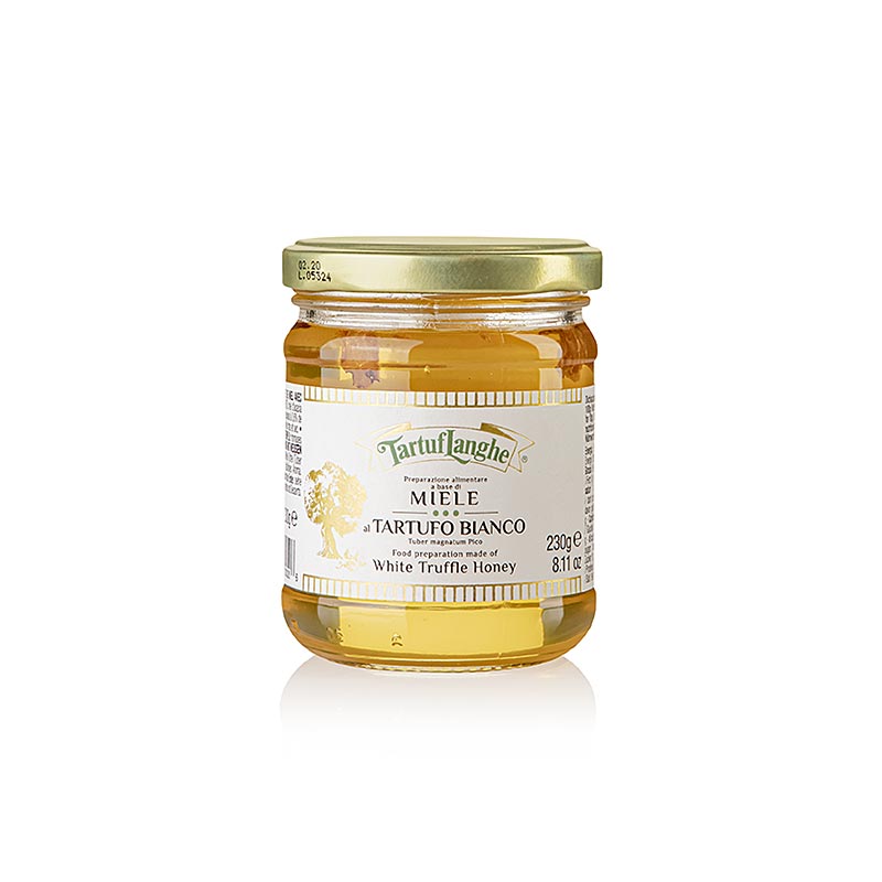 Tartuflanghe akaciehonung, ljus, med vit tryffel & arom, 230 g